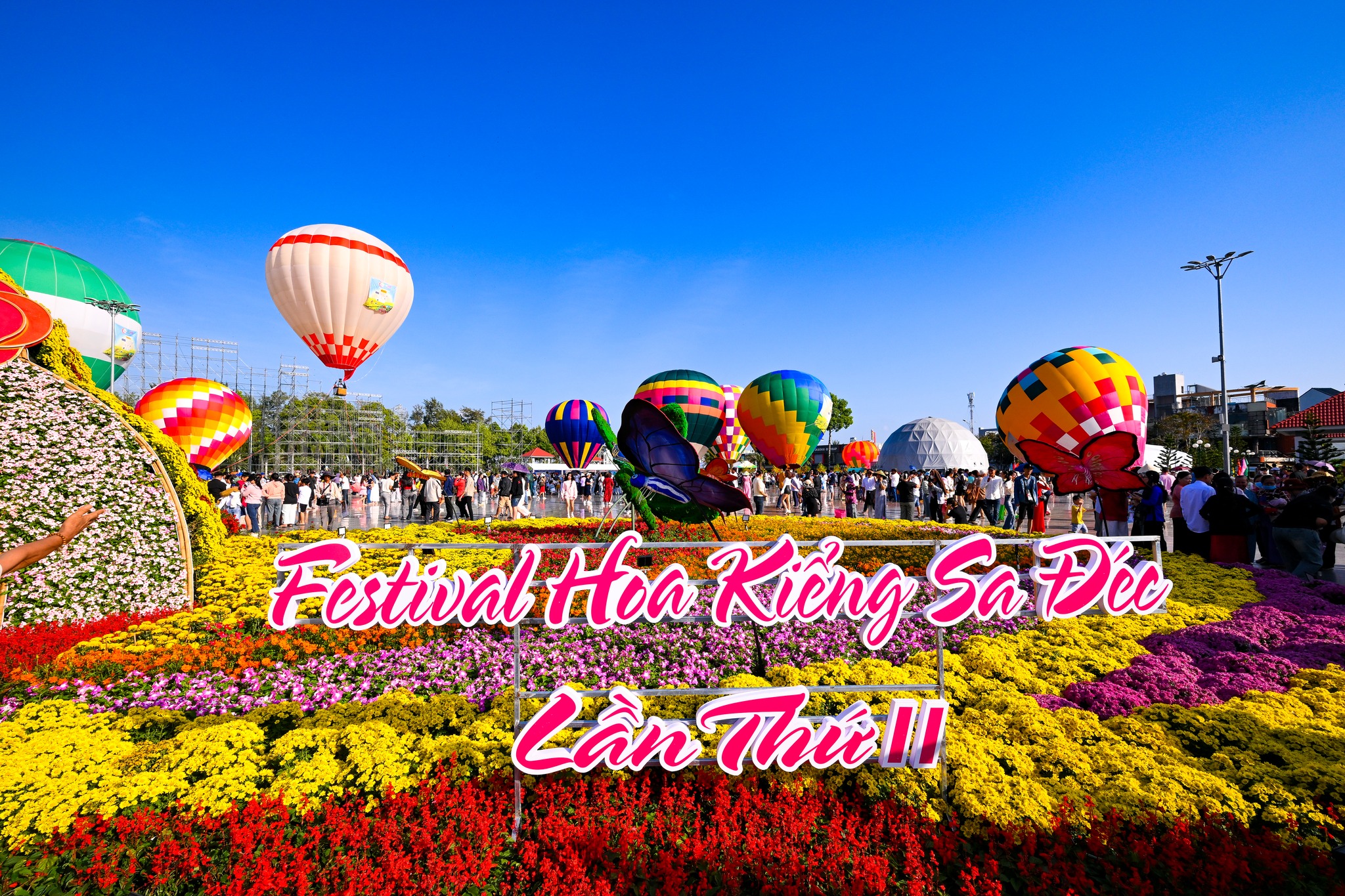 Còn một ngày nữa là kết thúc Festival Hoa Kiểng Sa Đec lần 2 