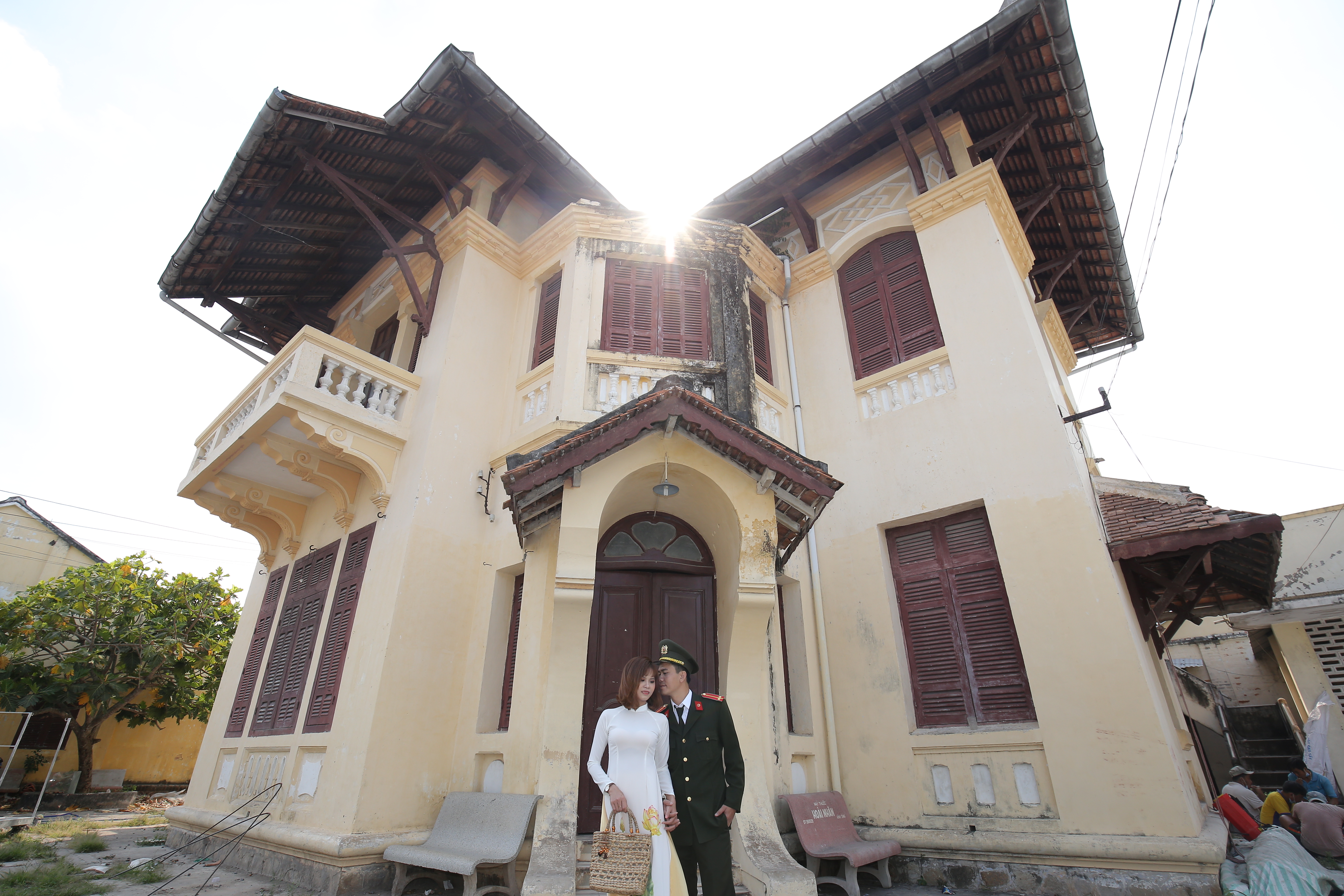 Một góc chụp Nhà Thiếu Nhi Sa Đéc